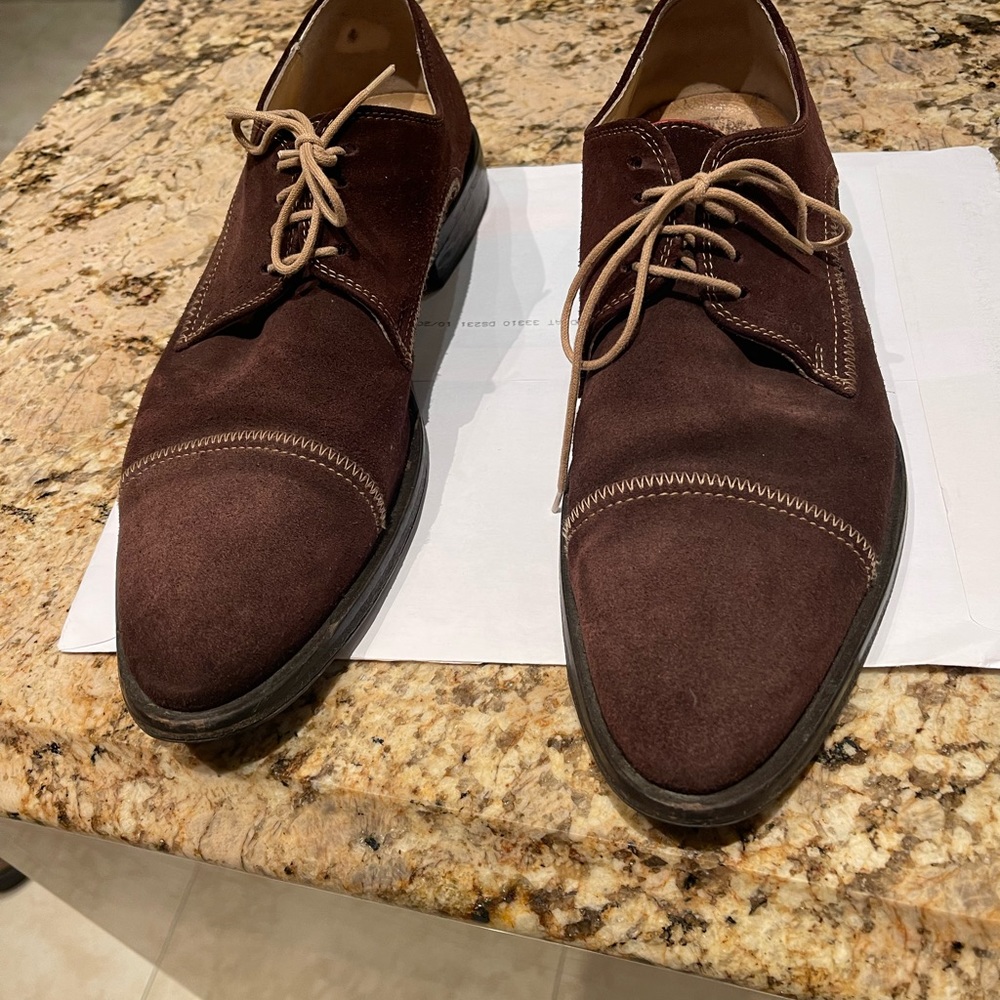 Italian suede shoes